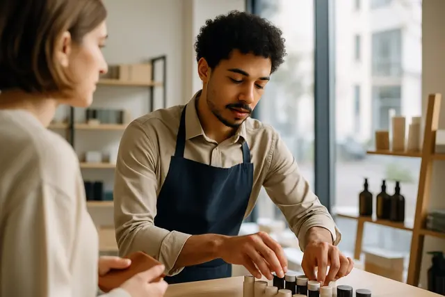Illustration : univers professionnel « Commerce, vente & relation client »