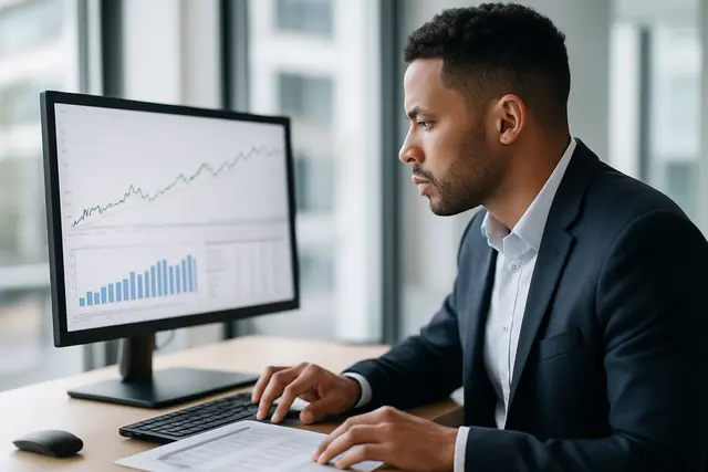 Illustration : univers professionnel « Gestion, comptabilité & finance »